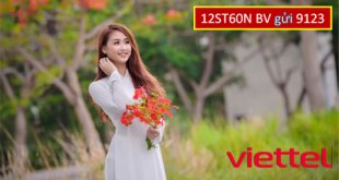 Đăng ký gói cước 12ST60N Viettel nhận ngay ưu đãi 2GB/ngày suốt 14 tháng