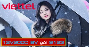 Chi tiết gói cước 12V200C Viettel sử dụng data kèm thoại suốt năm