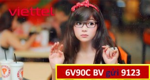 Đăng ký gói cước 6V90C Viettel miễn phí phút gọi- data liên tục nữa năm