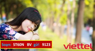 Cách đăng ký gói cước ST60N Viettel có ngay 2GB Data mỗi ngày