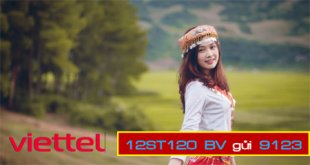 Đăng ký gói cước 12ST120 Viettel nhận ngay 336GB data tốc độ cao