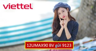 Ưu đãi cực lớn gói cước 12UMAX90 Viettel truy cập không giới hạn suốt 14 tháng