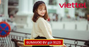 Đăng ký gói cước 6UMAX90 Viettel lướt web 'tẹt ga' suốt 7 tháng