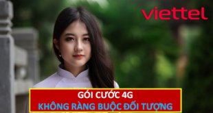 Danh sách các gói cước 4G, 5G Viettel không bị ràng buộc đối tượng đăng ký