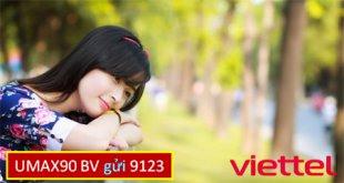 Đăng ký gói cước UMAX90 Viettel truy cập internet tốc độ cao không giới hạn suốt 30 ngày