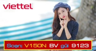 Đăng ký gói cước V150N Viettel miễn phí gọi và data trong 30 ngày