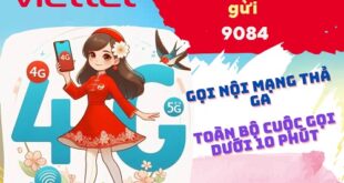 Các gói cước gọi nội mạng Viettel miễn phí dưới 10 phút