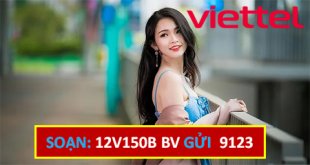 Cách đăng ký gói cước 12V150B Viettel nhận 720GB- thoại thả ga suốt 1 năm