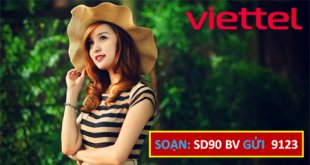 Đăng ký gói cước SD90 Viettel ưu đãi 45GB chỉ với 90.000đ/tháng