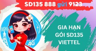 Cách gia hạn gói SD135 Viettel đơn giản và nhanh chóng hiện nay