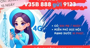 Nhanh tay đăng ký gói cước V35B Viettel- Data thả ga, gọi nội mạng cực rẻ