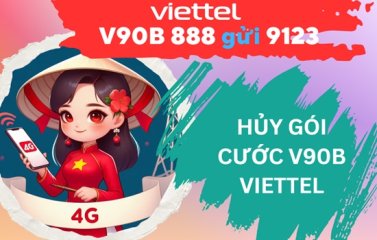 Hướng dẫn hủy gói cước V90B Viettel cực kỳ đơn giản qua SMS