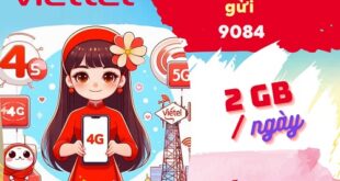 Đăng ký gói 6SD120 Viettel: Có ngay 2GB mỗi ngày, dùng 6 tháng