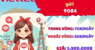 Gói cước 12SD125Z Viettel: ưu đãi lên tới 9GB DATA, dùng 1 năm