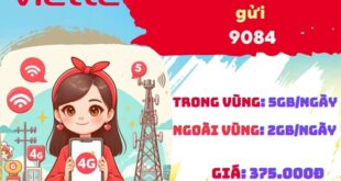 Gói cước 3SD125Z Viettel: Ưu đãi tới 7GB DATA, dùng 90 ngày