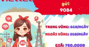 Gói cước 6SD125Z Viettel: Ưu đãi tới 8GB DATA tốc độ cao, dùng 6 tháng