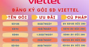 Tổng hợp các gói cước SD Viettel: Chọn gói nào phù hợp nhất?