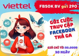 Gói cước FB50K Viettel có 50GB dùng Facebook và chu kỳ 30 ngày
