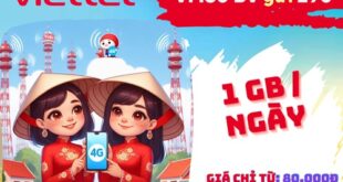 Đăng ký gói cước VM80 Viettel nhận 30GB data, nghe sách nói từ Mydio cả tháng chỉ 80k
