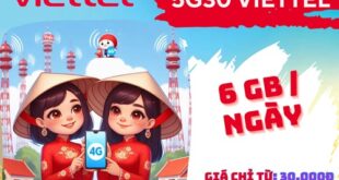 Đăng ký gói cước 5G30 Viettel chỉ 30k nhận ưu đãi 21GB data dùng 3 ngày
