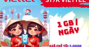 Đăng ký gói cước ST7K Viettel nhận 1GB data chỉ 7k dùng cả ngày