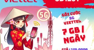 Cách đăng ký gói cước 3SD125T Vietttel có ngay 10GB mỗi ngày dùng 3 tháng