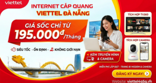 Tổng hợp các gói cước Internet Cáp quang Viettel tại Đà Nẵng - Quảng Nam mới nhất 2026